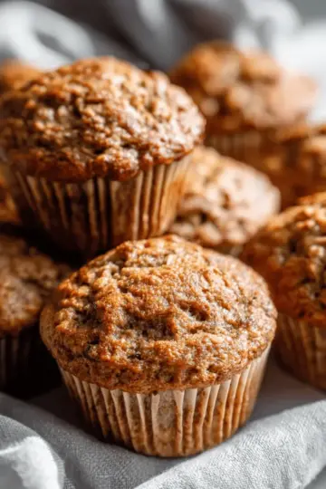 Healthy Banana Muffins