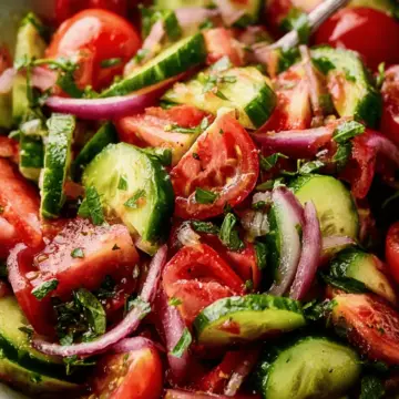 Cucumber Tomato Salad