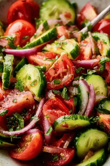 Cucumber Tomato Salad