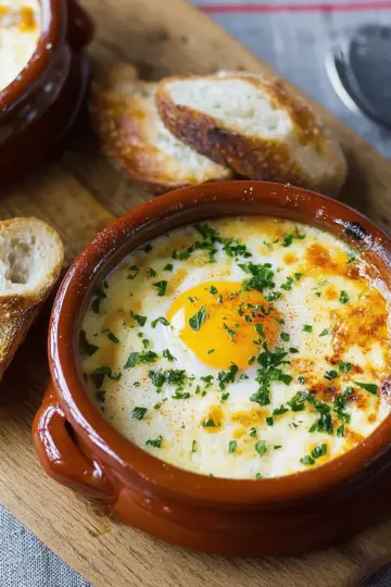 Oeufs Cocotte (Baked Eggs)
