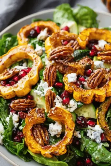 Roasted Delicata Squash Salad