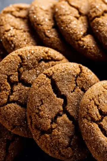 Seriously Soft Molasses Cookies