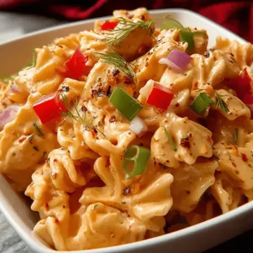 Buffalo Chicken Pasta Salad