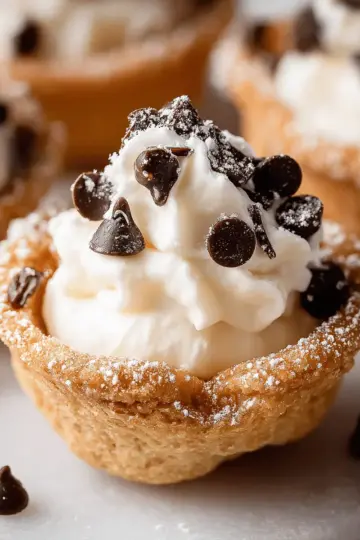 Mini Cannoli Cups