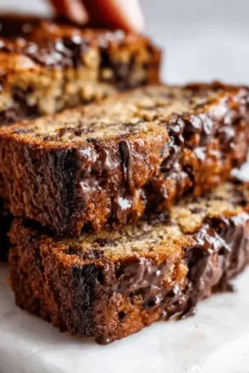 Super Moist Chocolate Chip Banana Bread