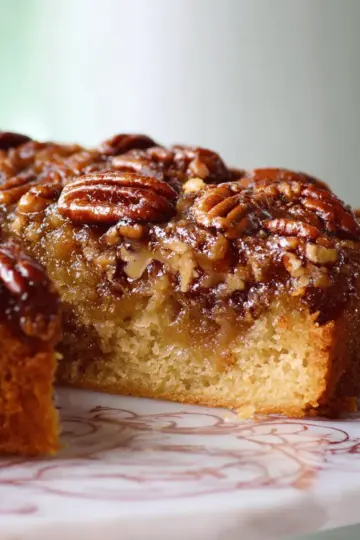Pecan Upside-Down Cake