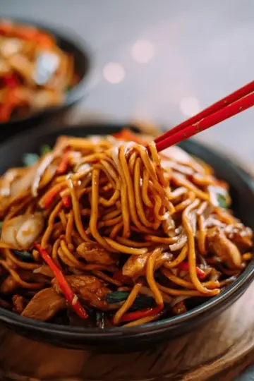 Chicken Lo Mein