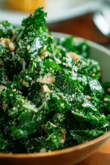 Lemon Parmesan Kale Salad