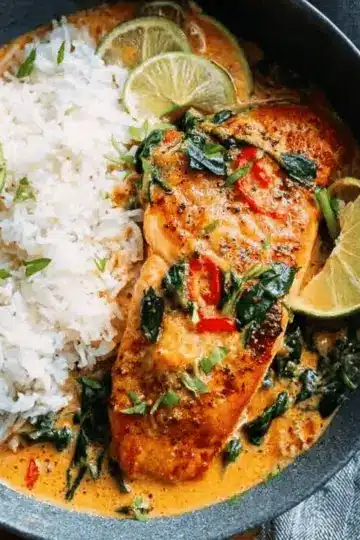 Coconut Curry Salmon
