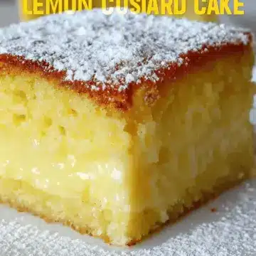 Lemon Custard Cake