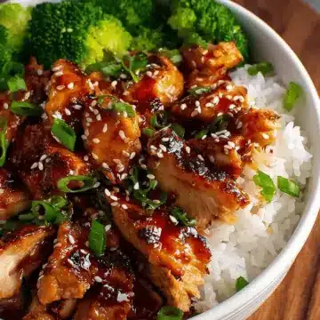The Best Teriyaki Chicken Rice Bowl