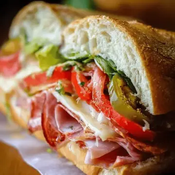 Italian Sub/Hoagie/Hero