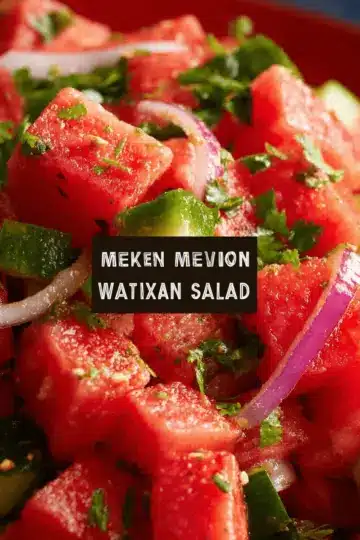 Easy Mexican Watermelon Salad