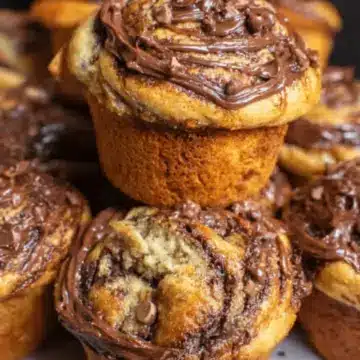 Nutella Banana Muffins