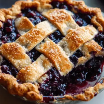 Simply the Best Blueberry Pie