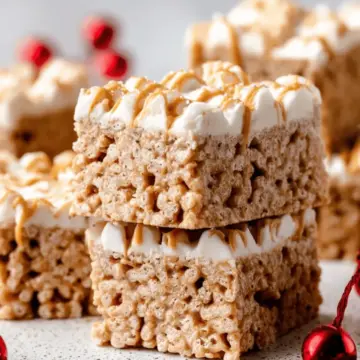 Gingerbread Rice Krispies Treats