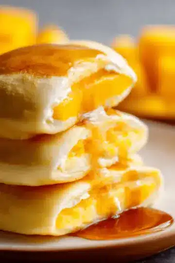 Mango pancakes