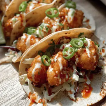 Air Fryer Bang Bang Shrimp Tacos