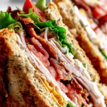 Classic Homemade Club Sandwich Recip