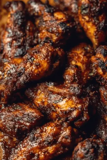 Baked Jamaican Jerk Chicken Wings