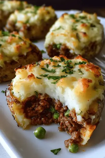 Shepherd’s Pie Stuffed Potatoes