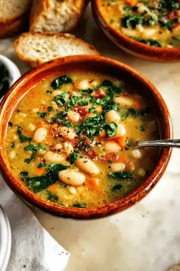Tuscan White Bean Soup