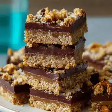 No-Bake Chocolate Oat Bars