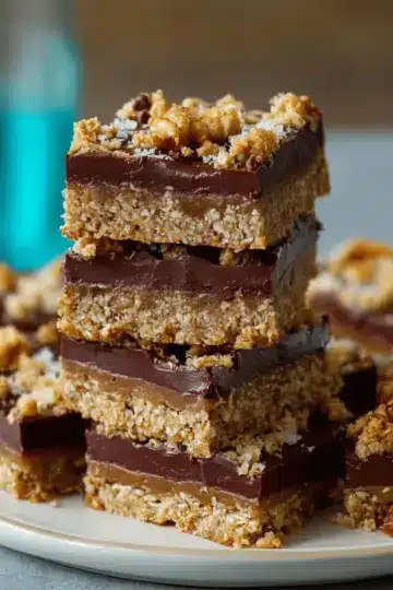 No-Bake Chocolate Oat Bars