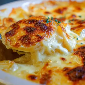 Copycat Ruth’s Chris Potatoes au Gratin