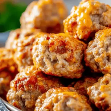 Cream Cheese Sausage Balls