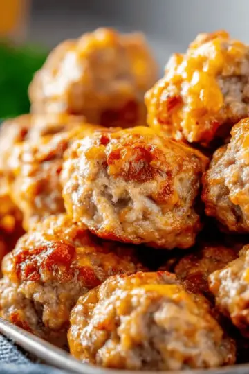 Cream Cheese Sausage Balls