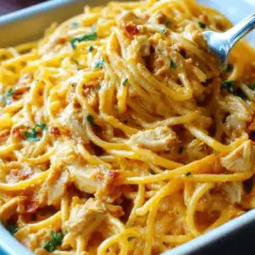 Spicy Chicken Spaghetti