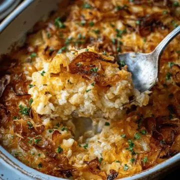 French Onion Funeral Potatoes
