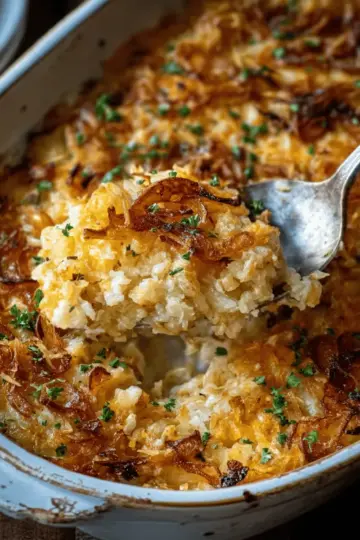 French Onion Funeral Potatoes