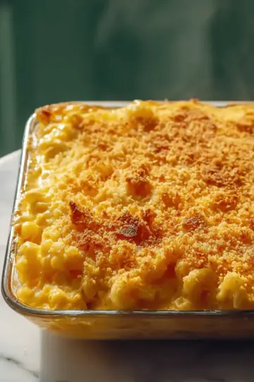 Baked Homemade Macaroni and Cheese