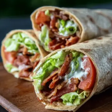 BLT Wraps with Secret Sauce