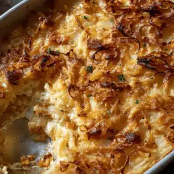French Onion Funeral Potatoes