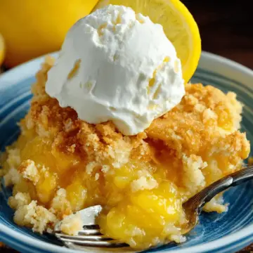 Magic Lemon Cobbler