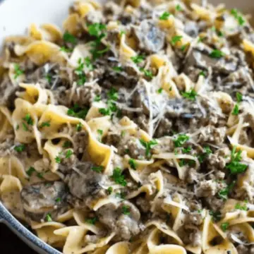 Ground Beef Stroganoff Recipe