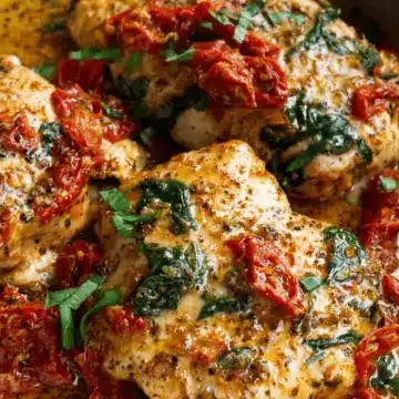 Crockpot Tuscan Chicken