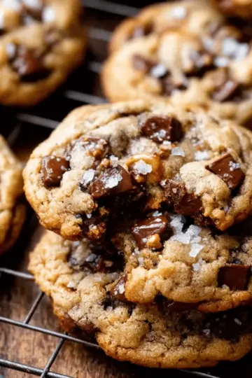 Brown Butter Toffee Chocolate Chip Cookies