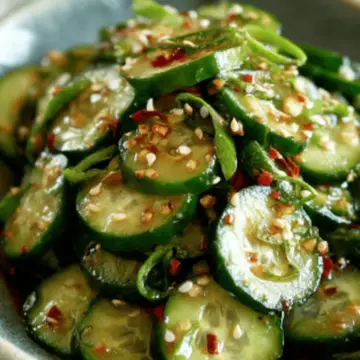 Simple Korean Cucumber Salad