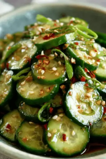 Simple Korean Cucumber Salad