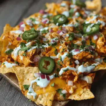 Buffalo Chicken Nachos