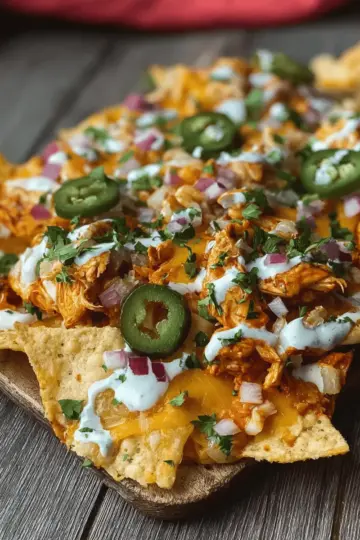 Buffalo Chicken Nachos