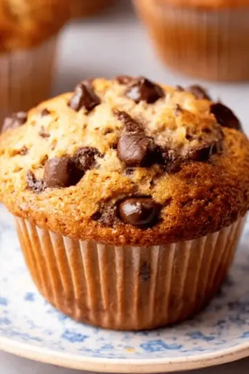 Banana Chocolate Chip Muffins