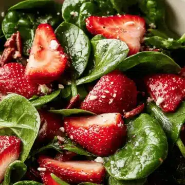 Strawberry Spinach Salad