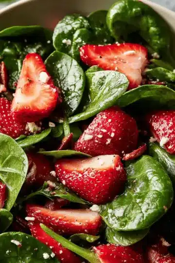 Strawberry Spinach Salad