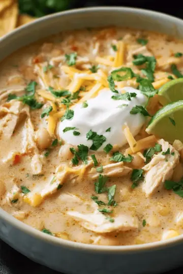 The Best White Chicken Chili