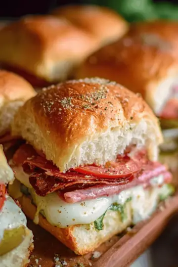 Hot Italian Sub Sliders